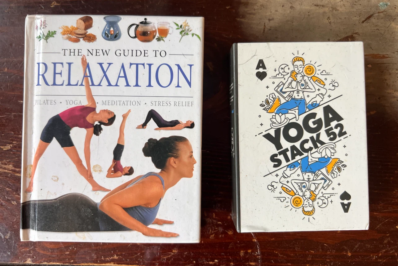 Yoga Stack 52 Deck and Relaxation Guide Book