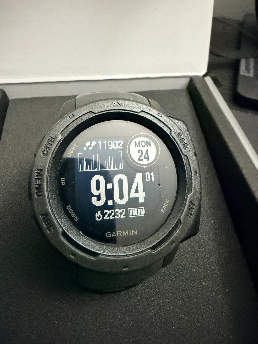 Garmin Instinct Rugged GPS Watch Graphite - photo 4