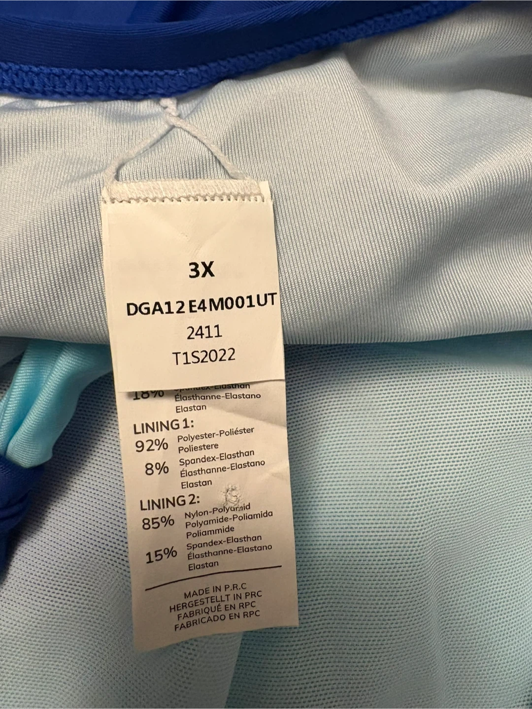 Bathing suit new 3xl tags removed - photo 3