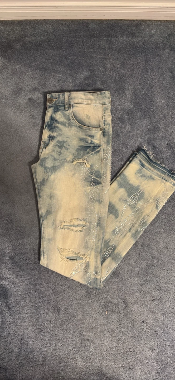 Smoke rise jeans