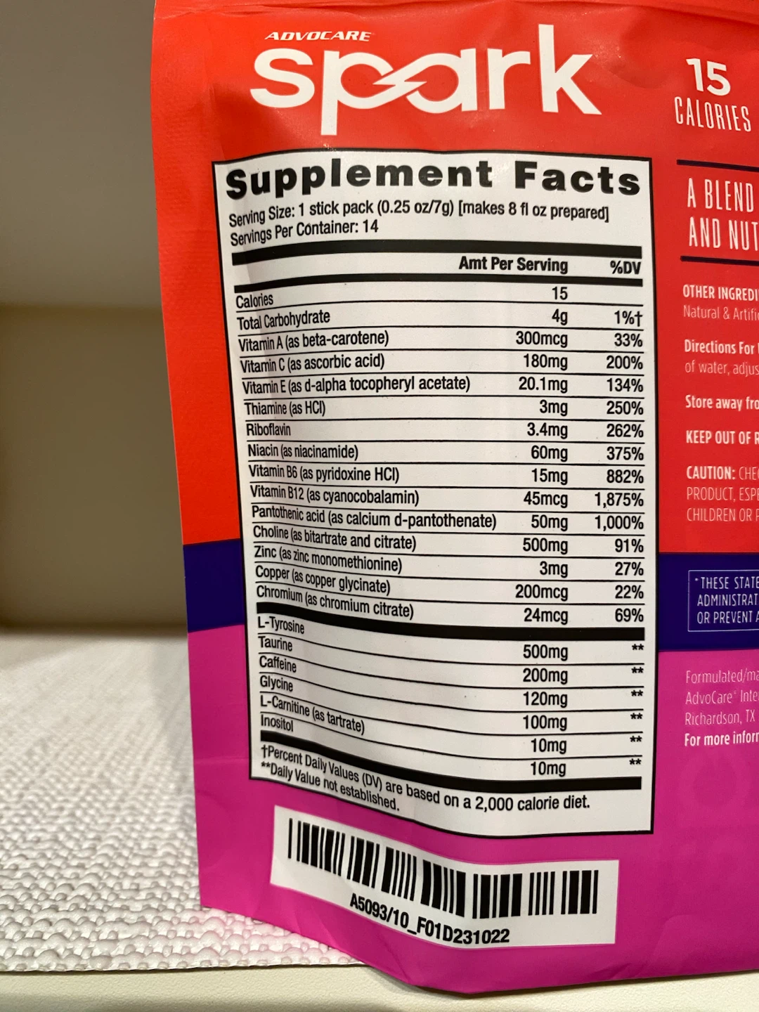 New! Caffeine Drink! Vitamin Amino Acid Energy $1.57 per drink! - photo 3