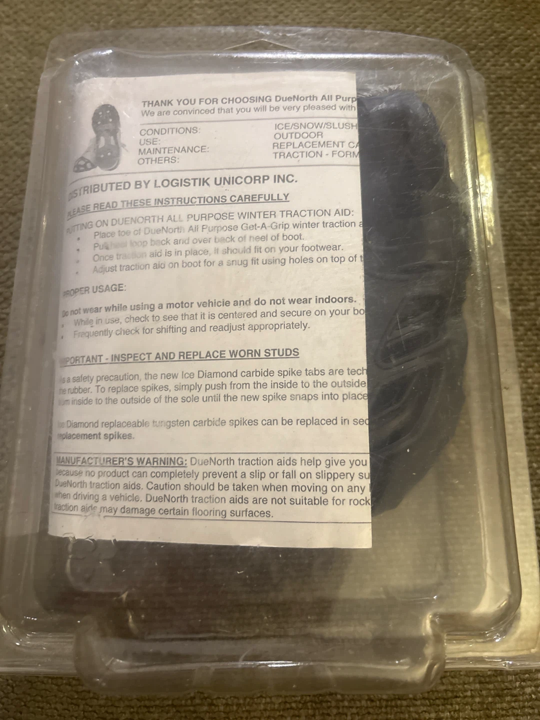 DueNorth All Purpose Winter Traction Aid - Size M - photo 2