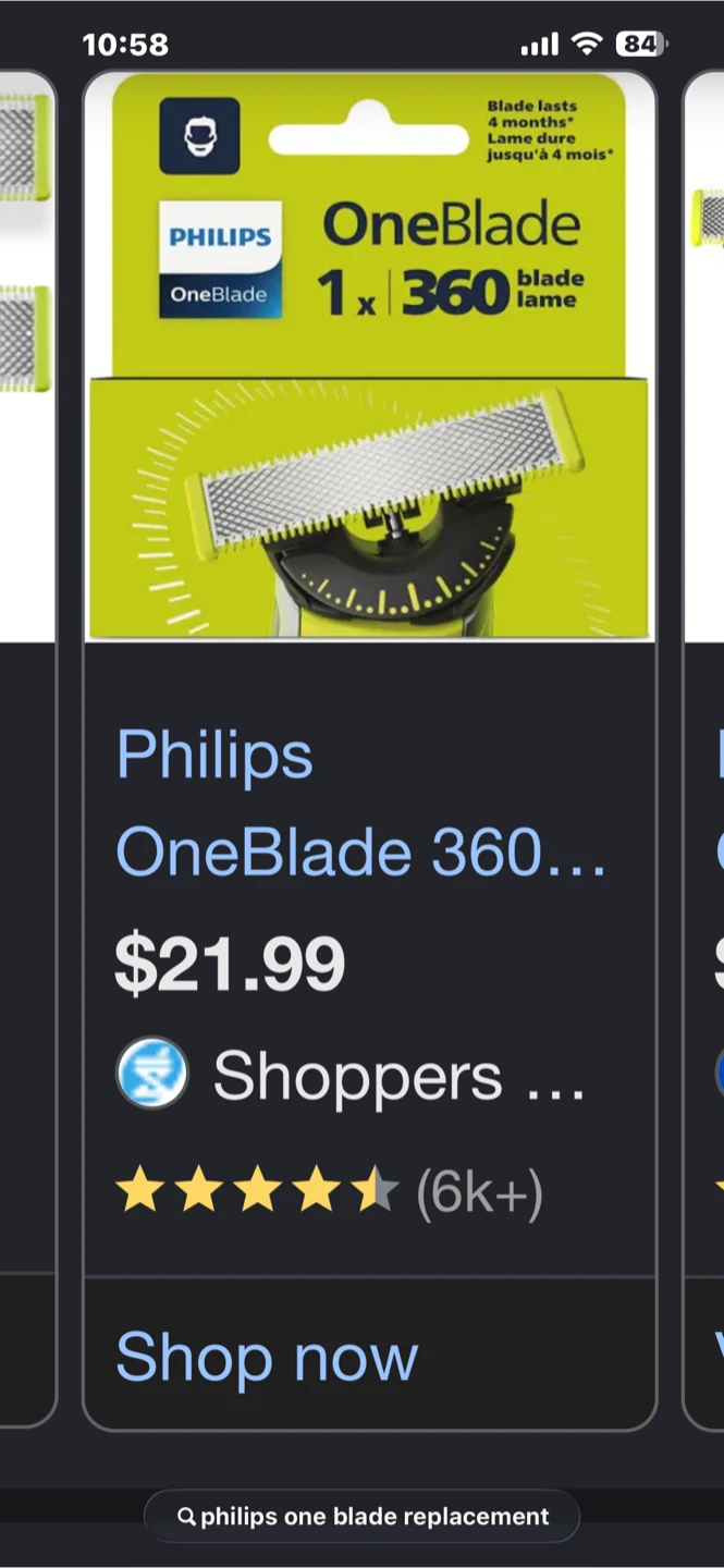 Philips OneBlade 360 Replacement Blade - photo 2
