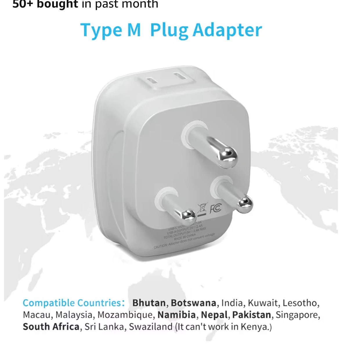 Type m plug adapters - photo 3