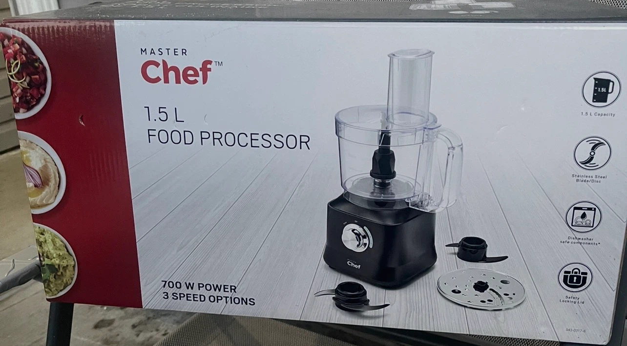 Master Chef 1.5 L Food Processor - photo 2