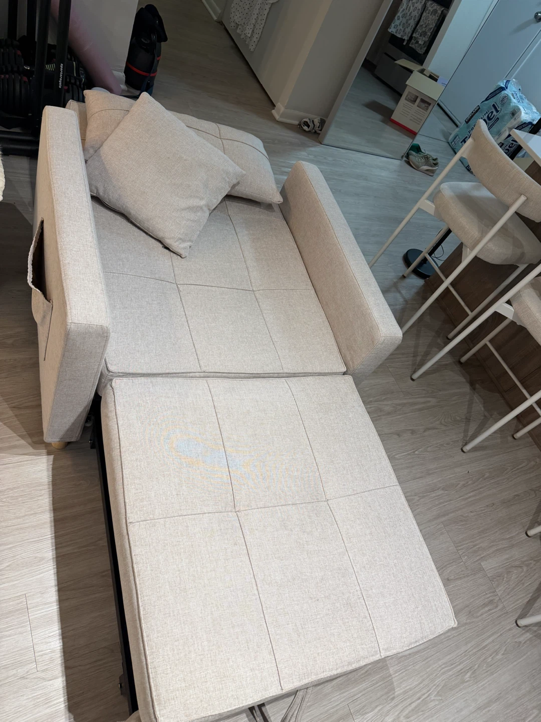 Convertible Sleeper Sofa Chair Bed