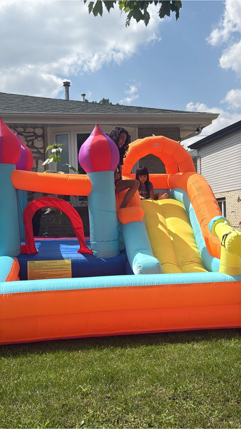 Inflatable Castle Bouncer with Slide - photo 2