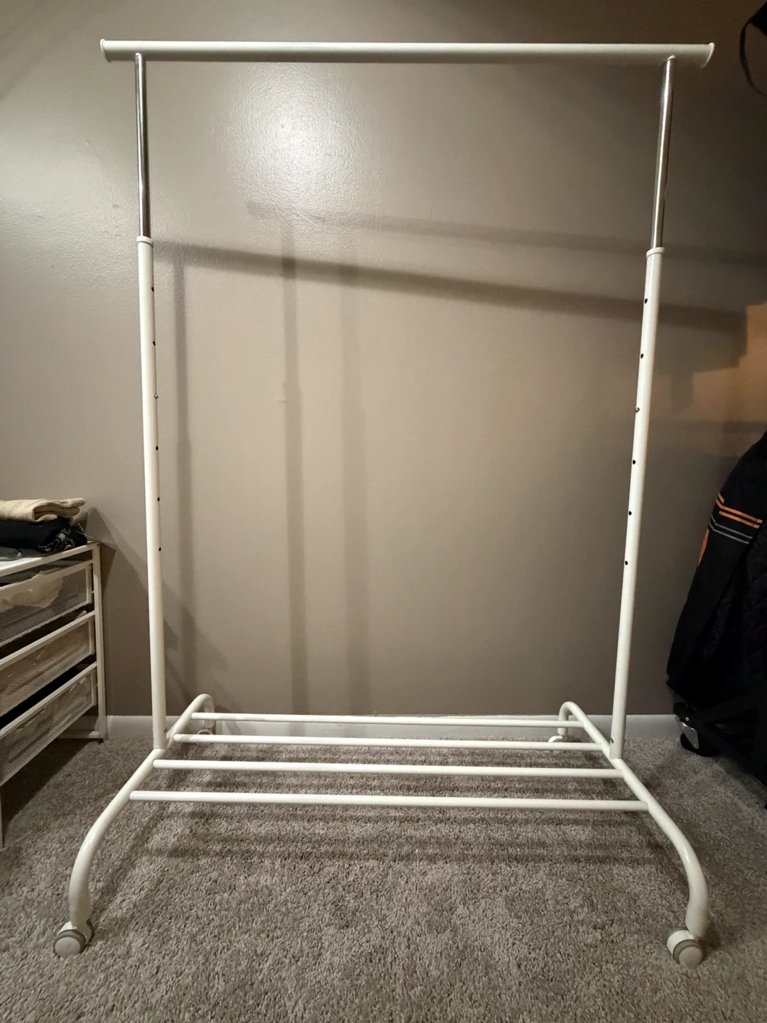 IKEA RIGGA Clothes Rack - White - photo 3