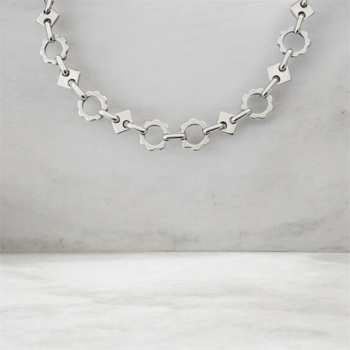 Stainless Steel Chain Necklace - photo 2