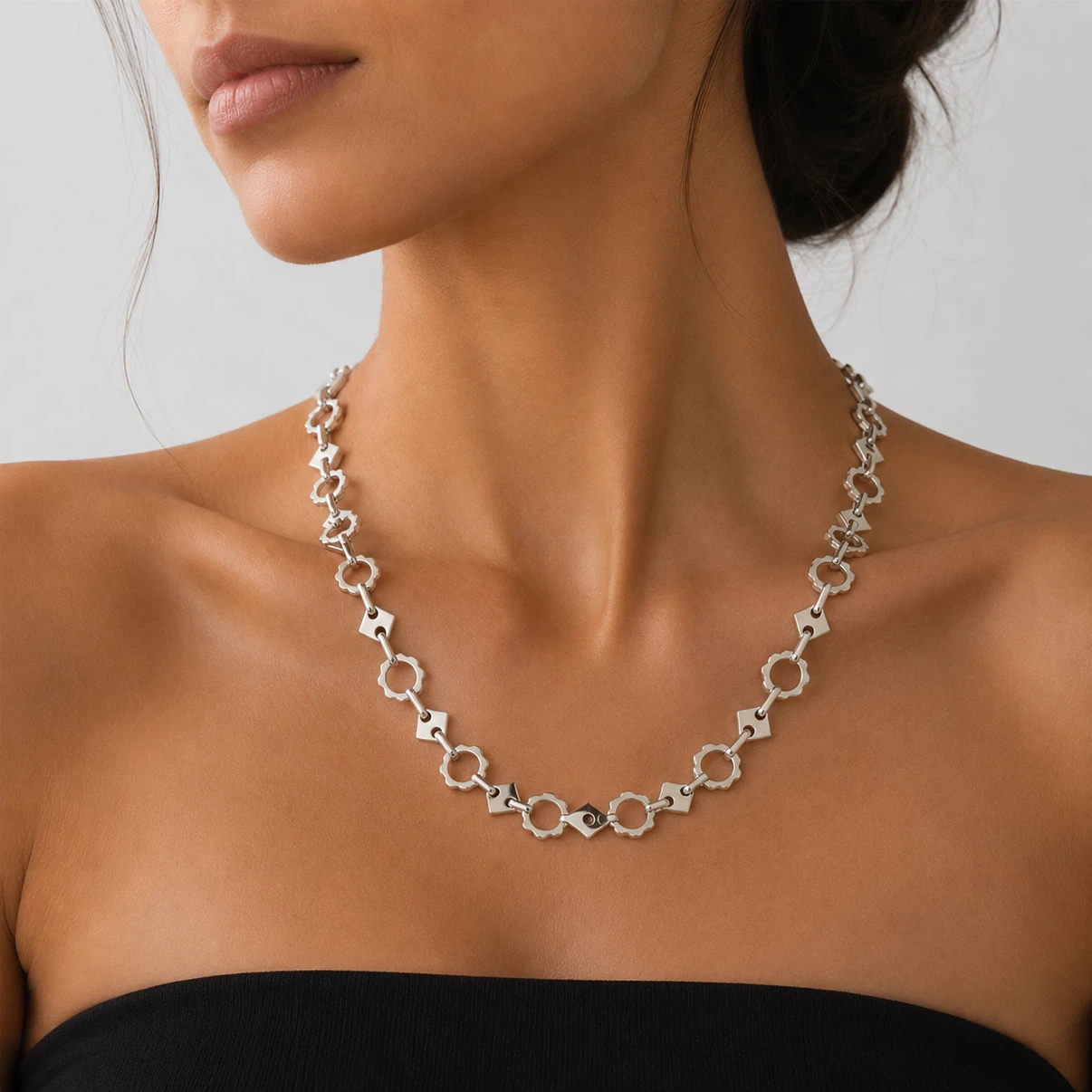 Stainless Steel Chain Necklace - photo 3