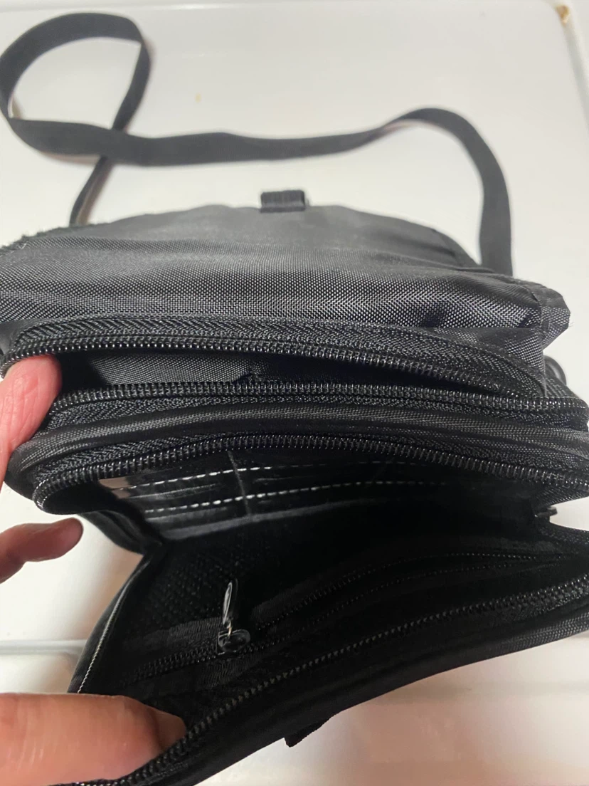 Intec blue and black small messenger bag - photo 3