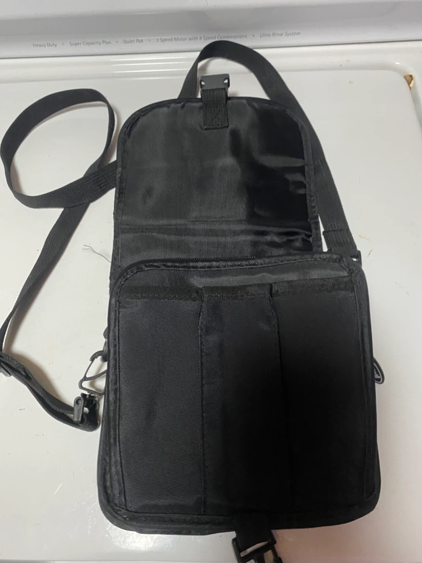 Intec blue and black small messenger bag - photo 5