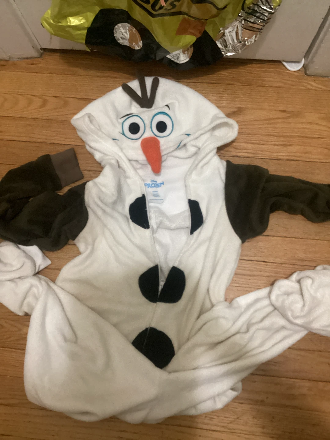Xs Adult Disney Frozen Olaf Onesie Halloween costume
