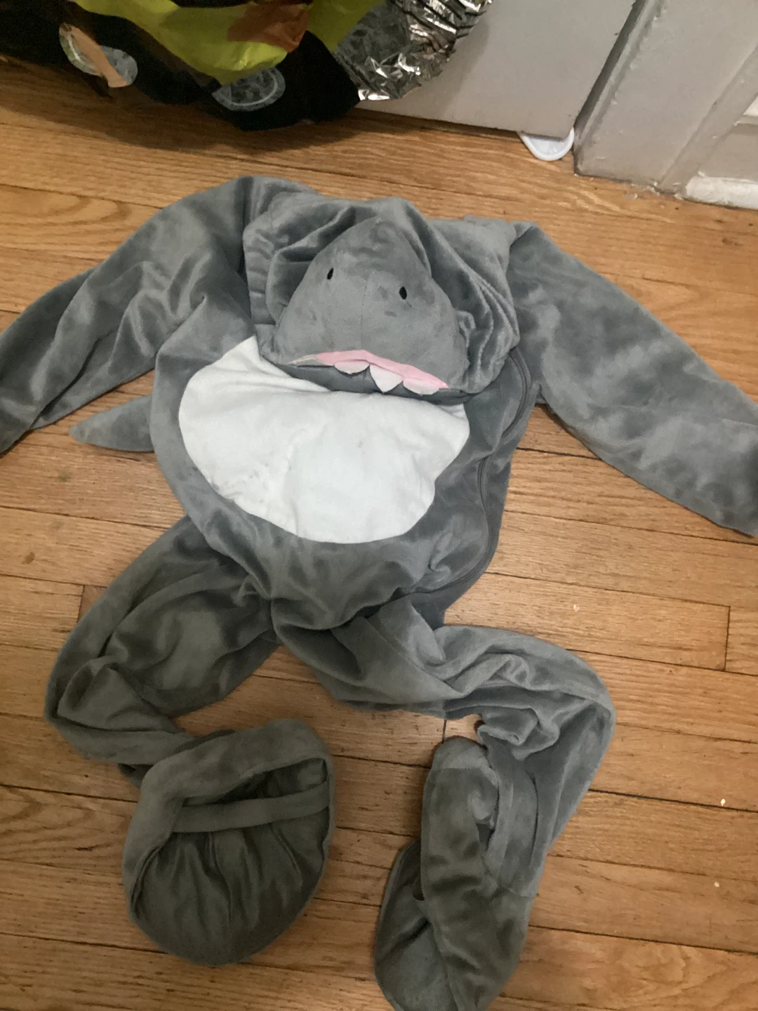Shark Plush Halloween Costume 3-4=T