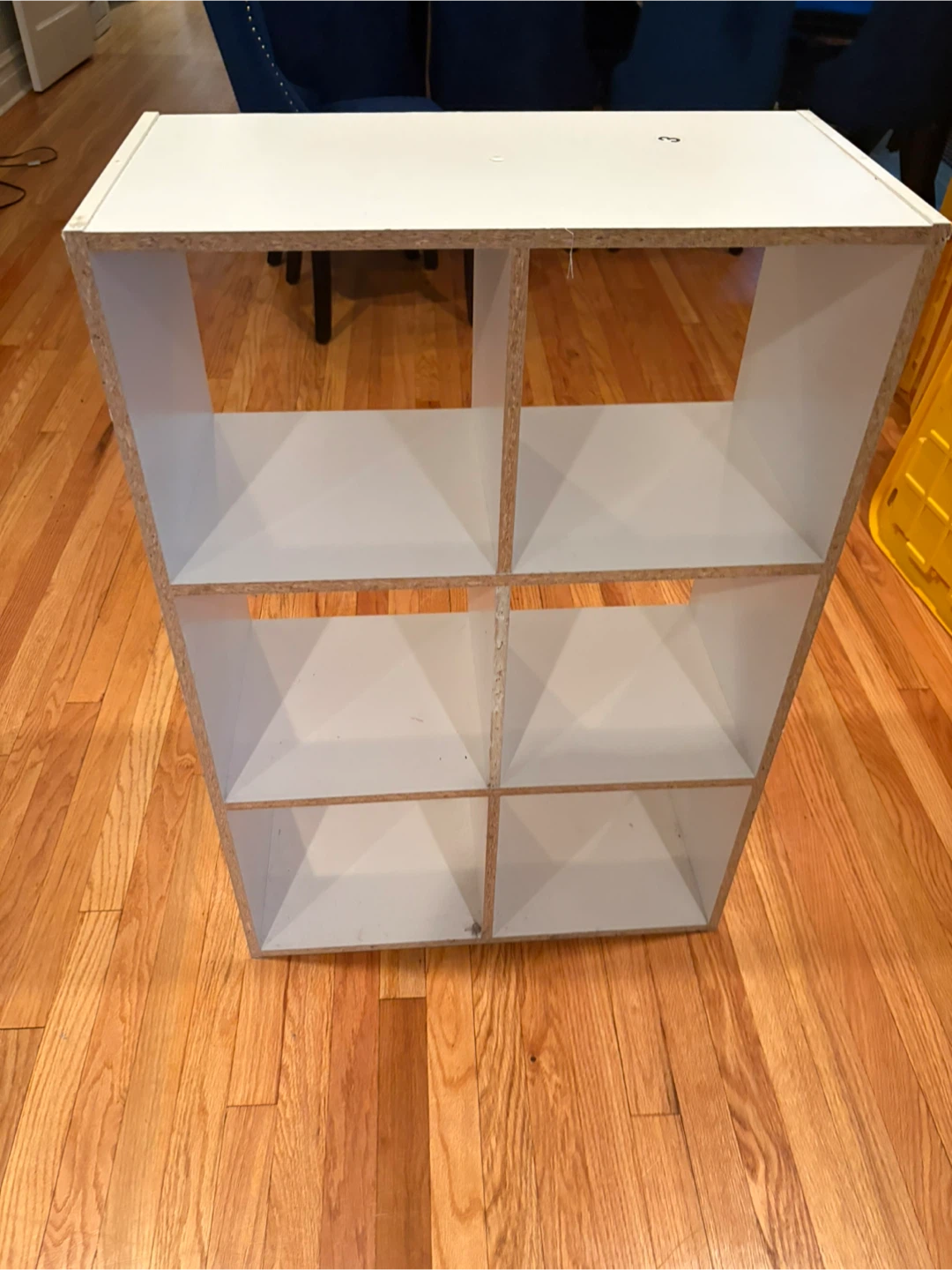 White 6-Cube Storage Shelf Organizer - photo 2