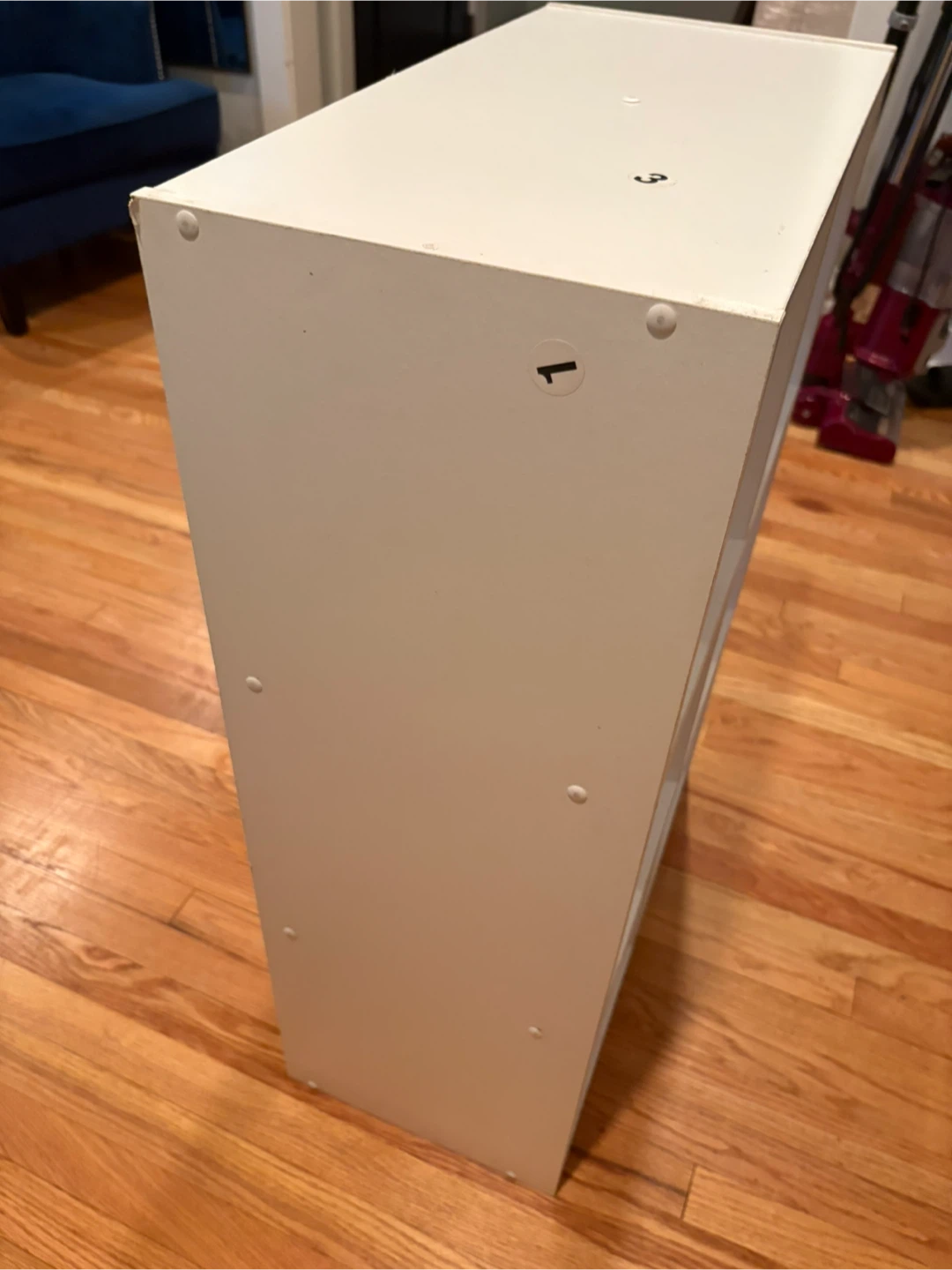 White 6-Cube Storage Shelf Organizer - photo 5