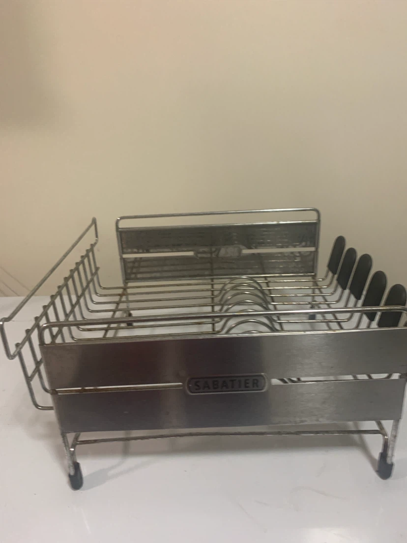 Sabatier stainless steel dish rack