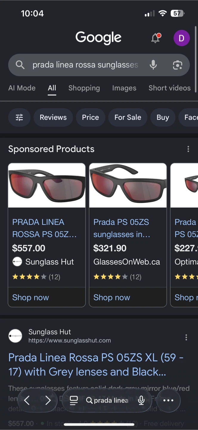 Prada Linea Rossa PS 05ZS Sunglasses - photo 4