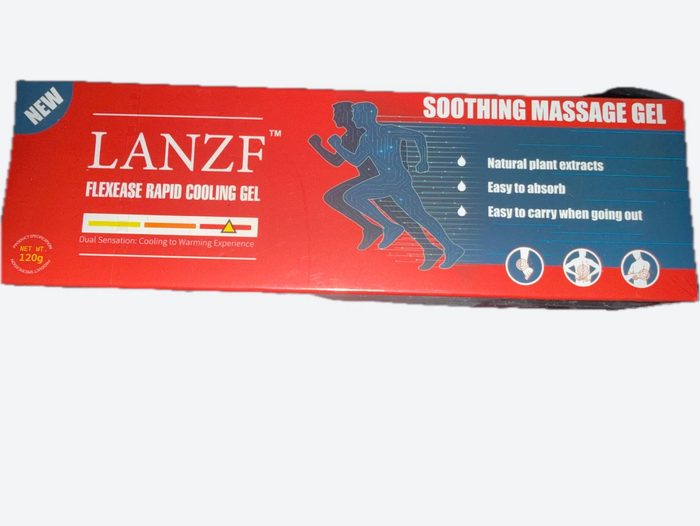 LANZF Soothing Massage Gel - 120g