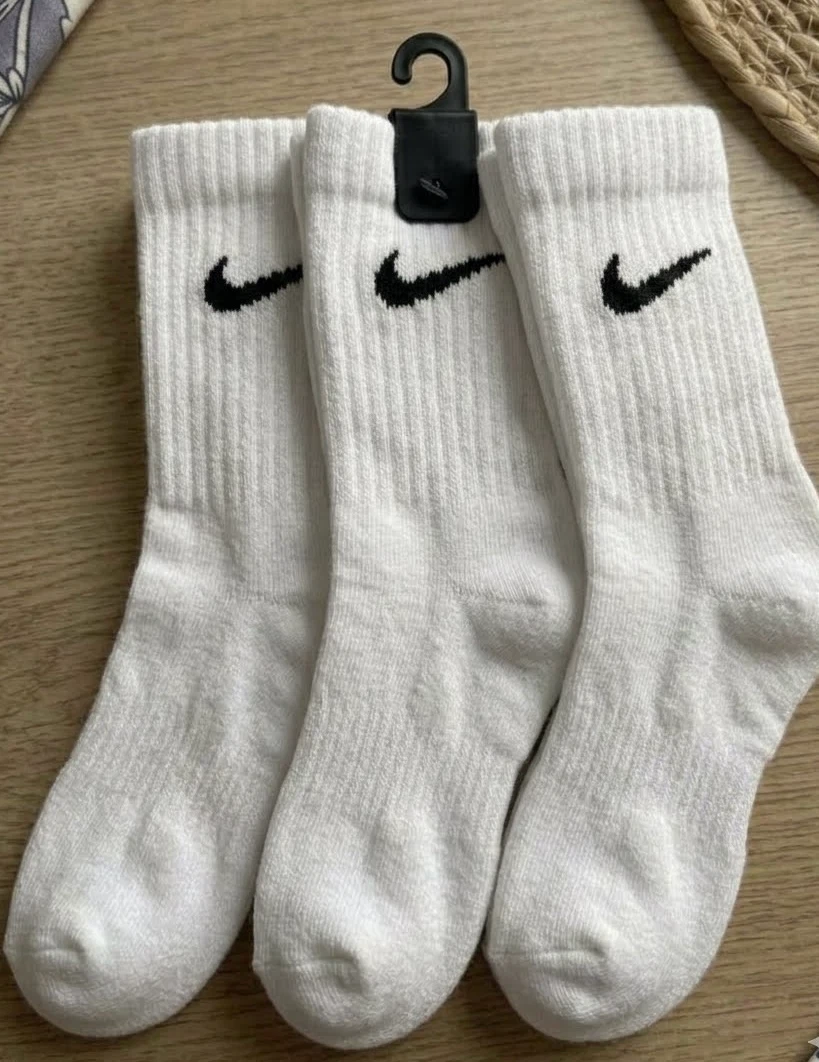 Nike White Crew Socks - 3 Pack