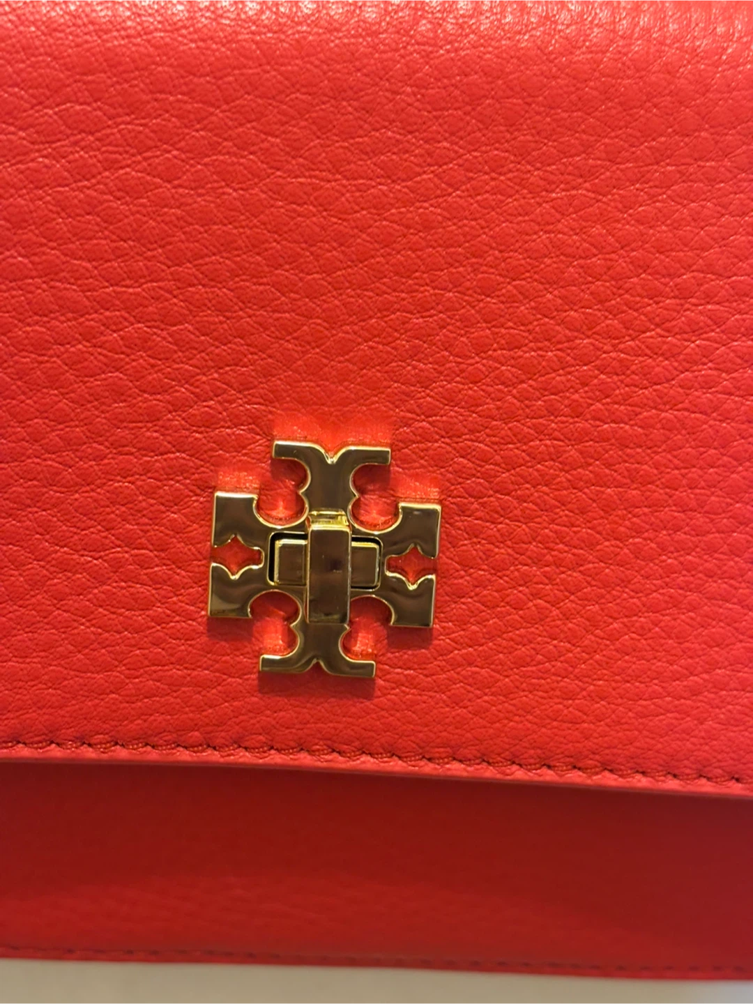 Tory Burch Red Leather Chain Crossbody Bag - photo 2