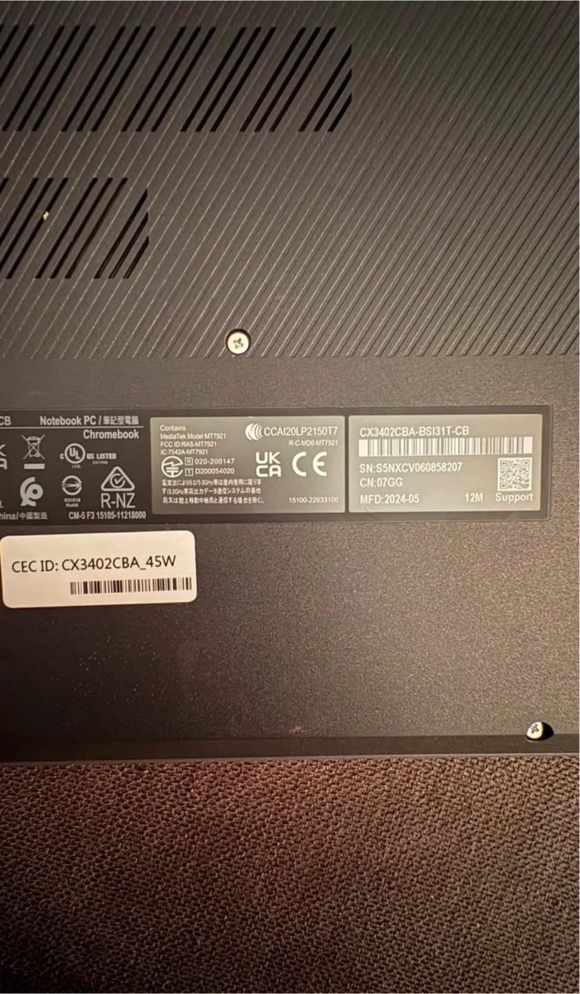 ASUS touchscreen Chromebook Plus 14” - photo 4