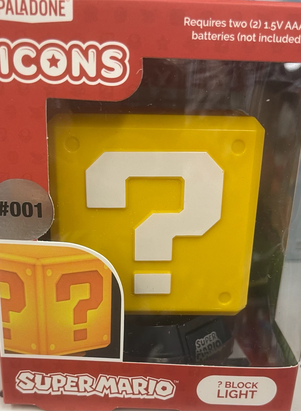 Paladone Super Mario ? Block Light