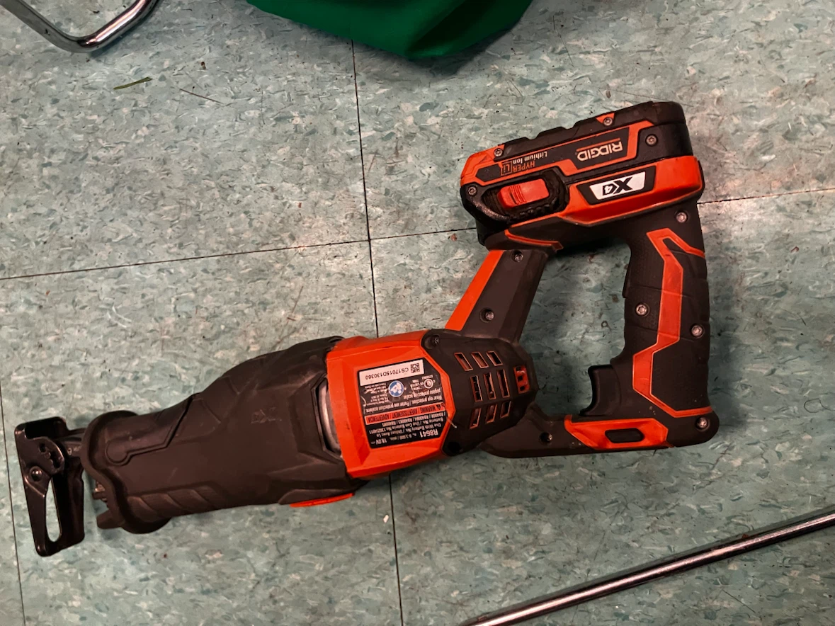RIDGID R8641 Reciprocating Saw