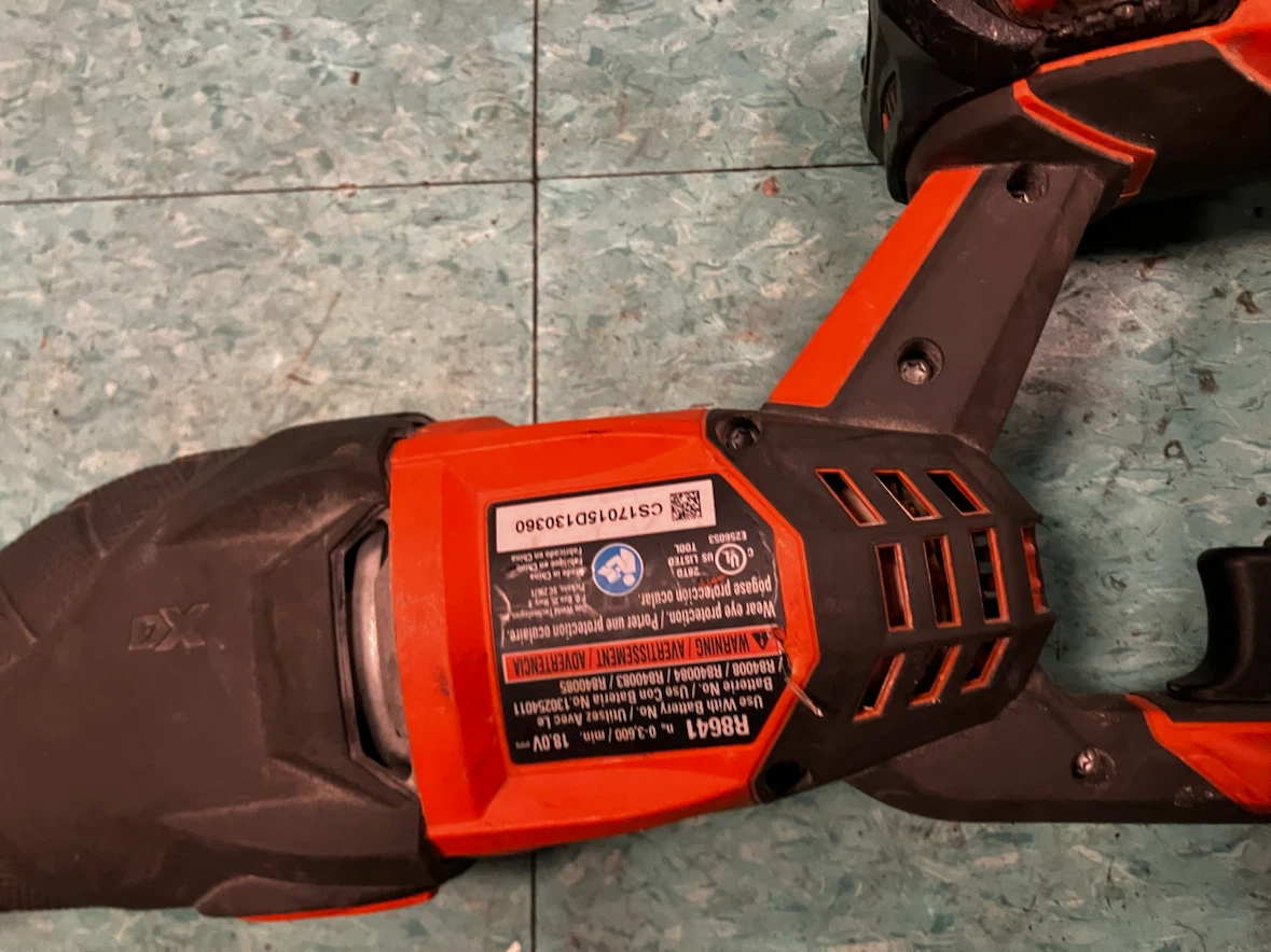 RIDGID R8641 Reciprocating Saw - photo 2