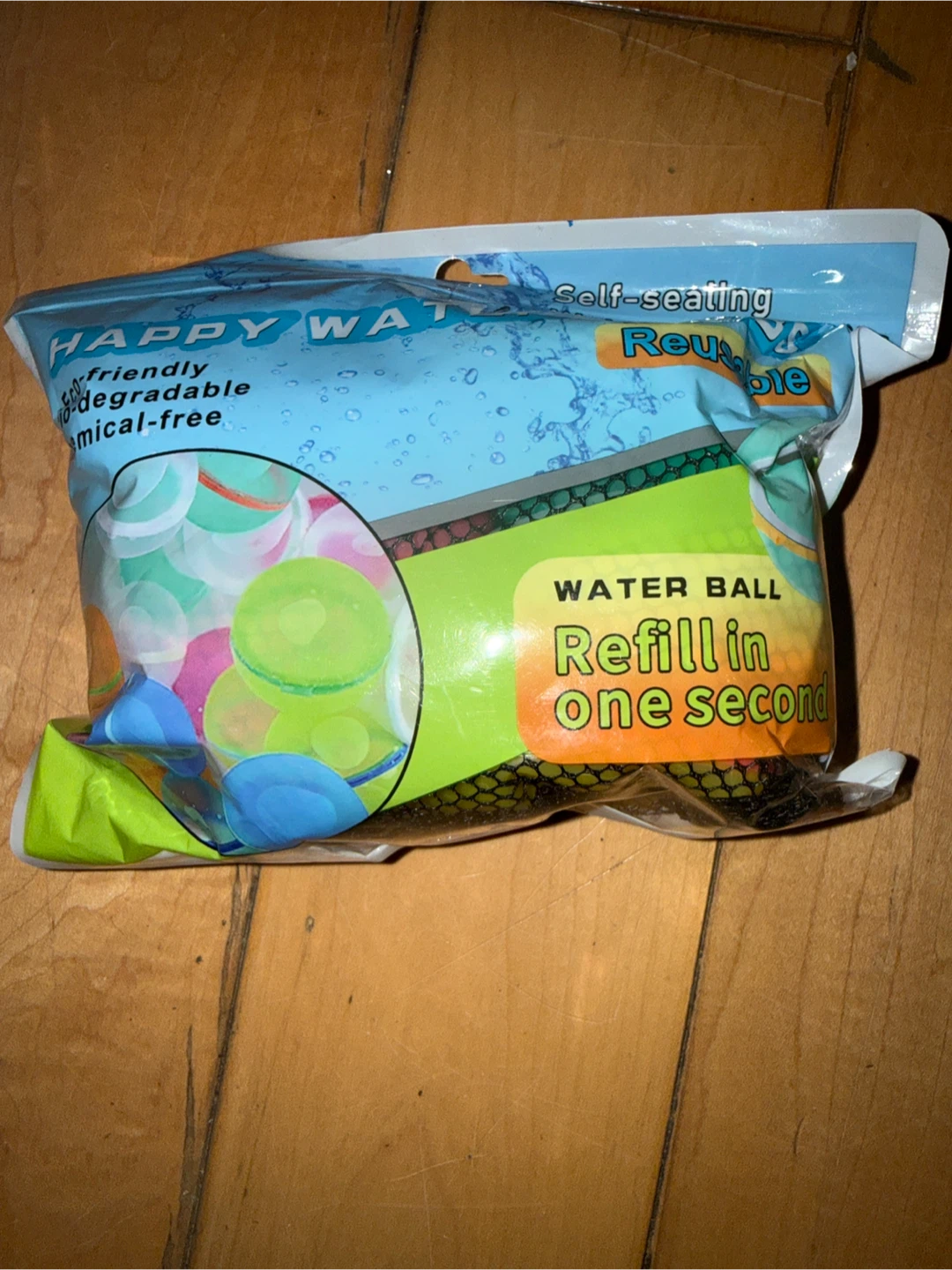 Happy Water Balls Reusable Water Balloons