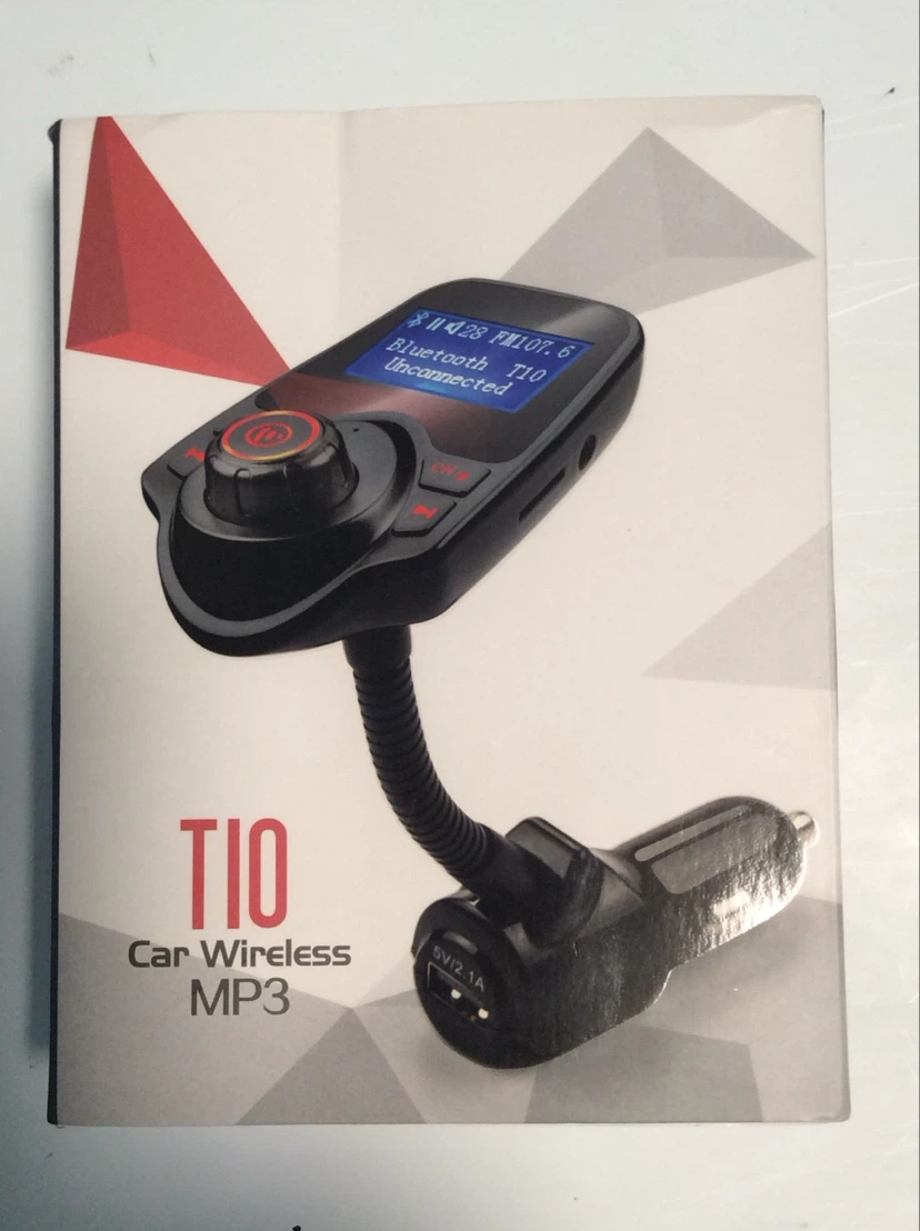 T10 Car Wireless MP3 Bluetooth FM Transmitter