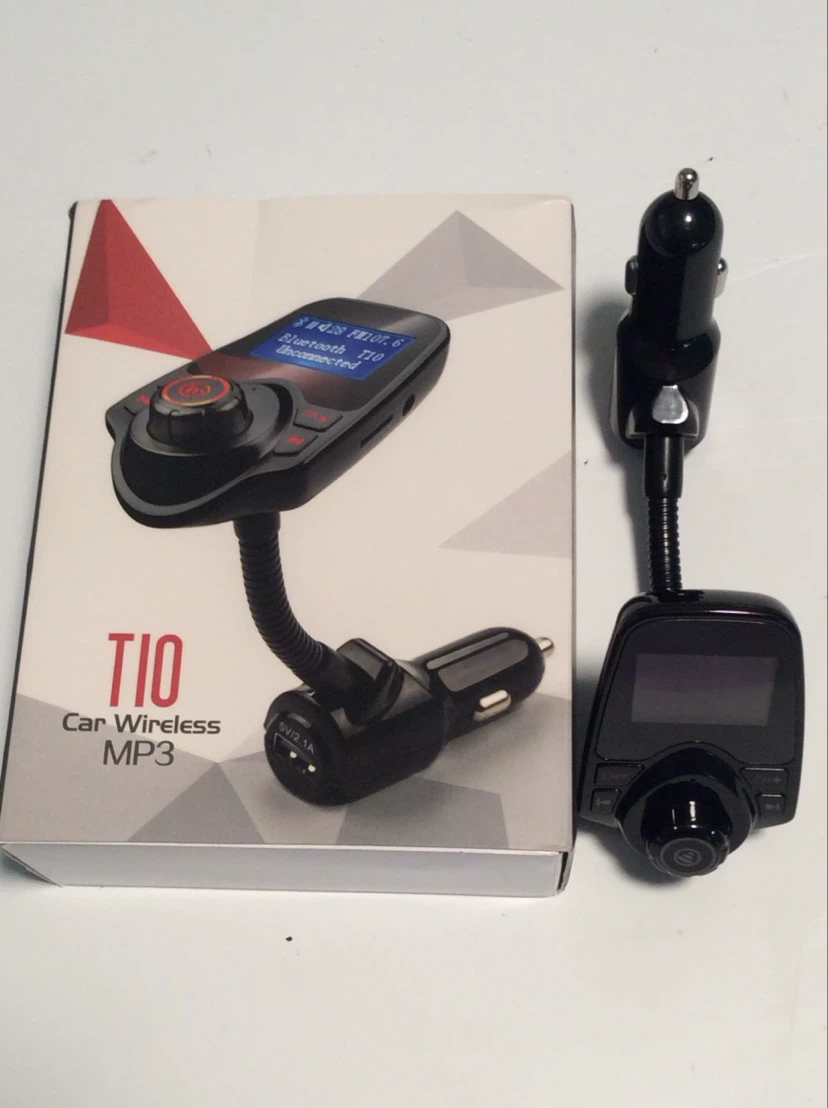 T10 Car Wireless MP3 Bluetooth FM Transmitter - photo 4