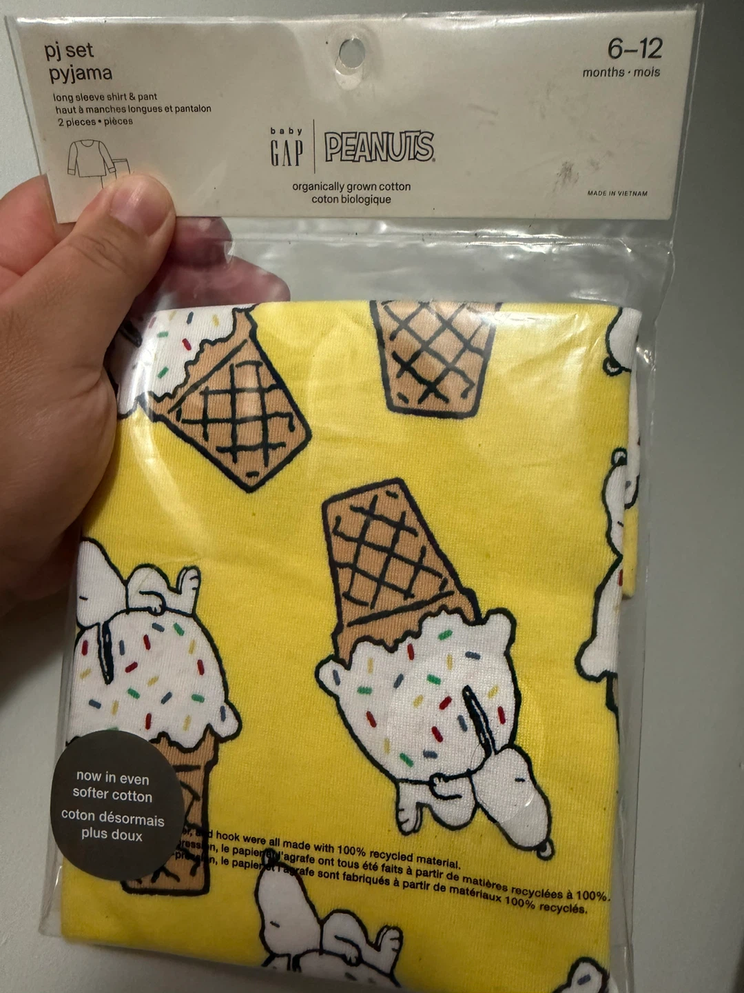 Baby Gap Peanuts Pyjama Set