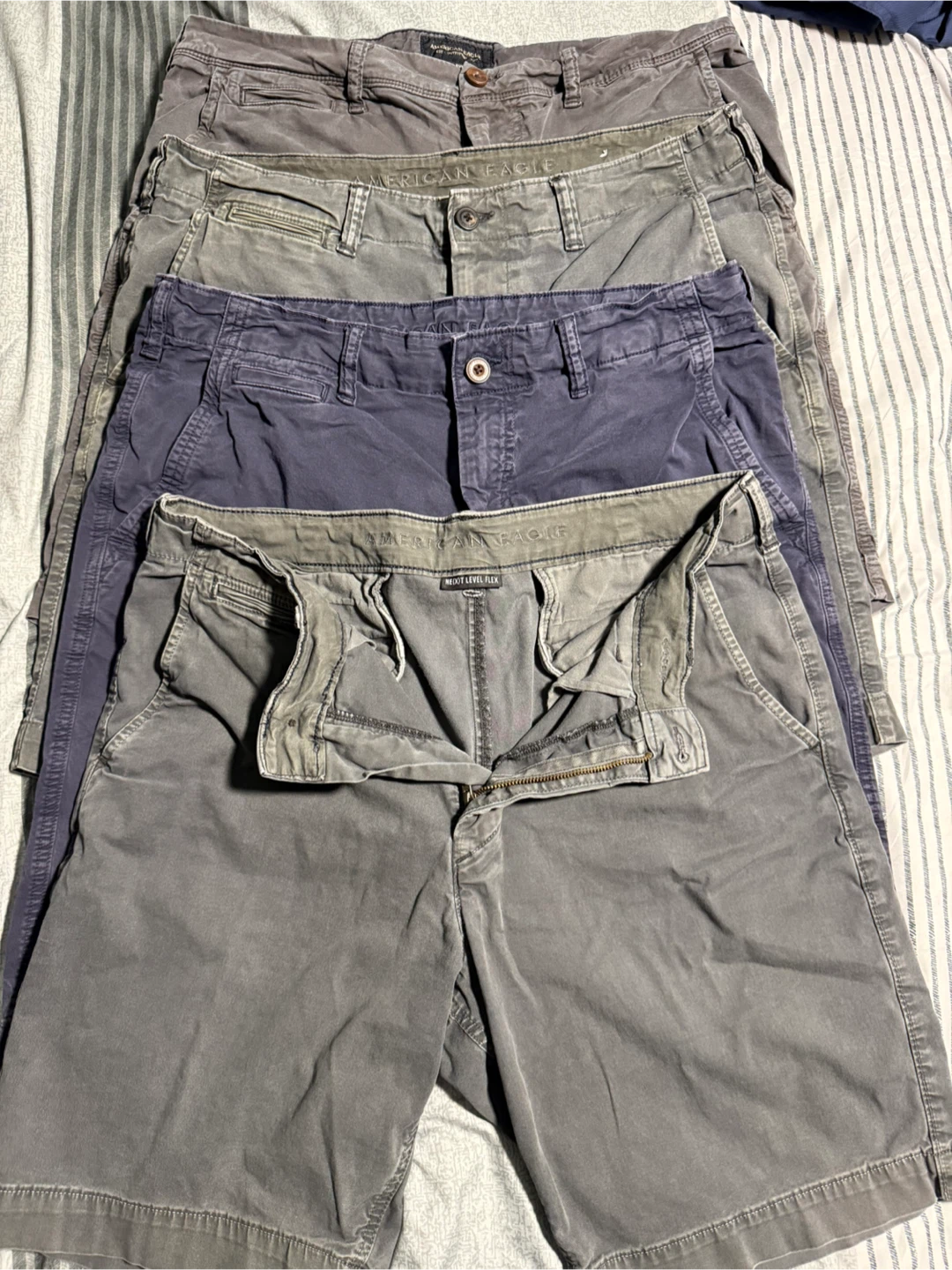 4 American Eagle Men’s Shorts - Size 36