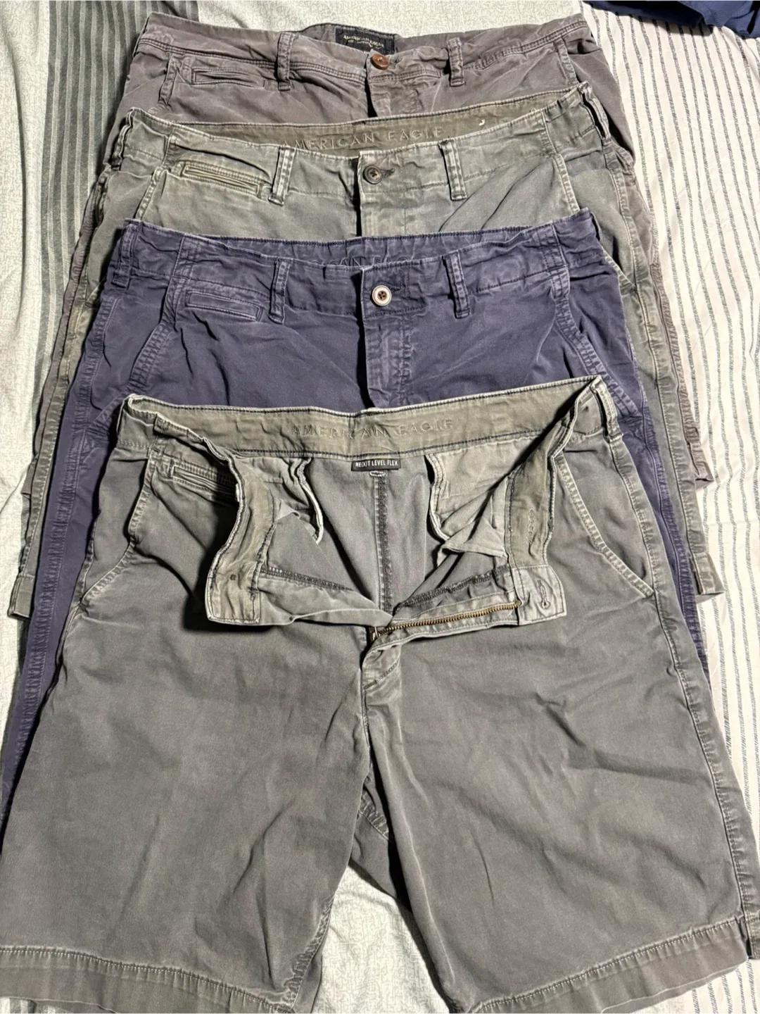 4 American Eagle Men’s Shorts - Size 36