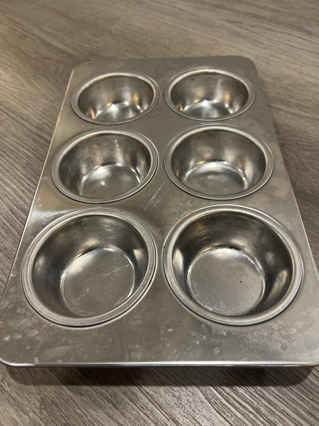 Stainless steel cup cakes tray