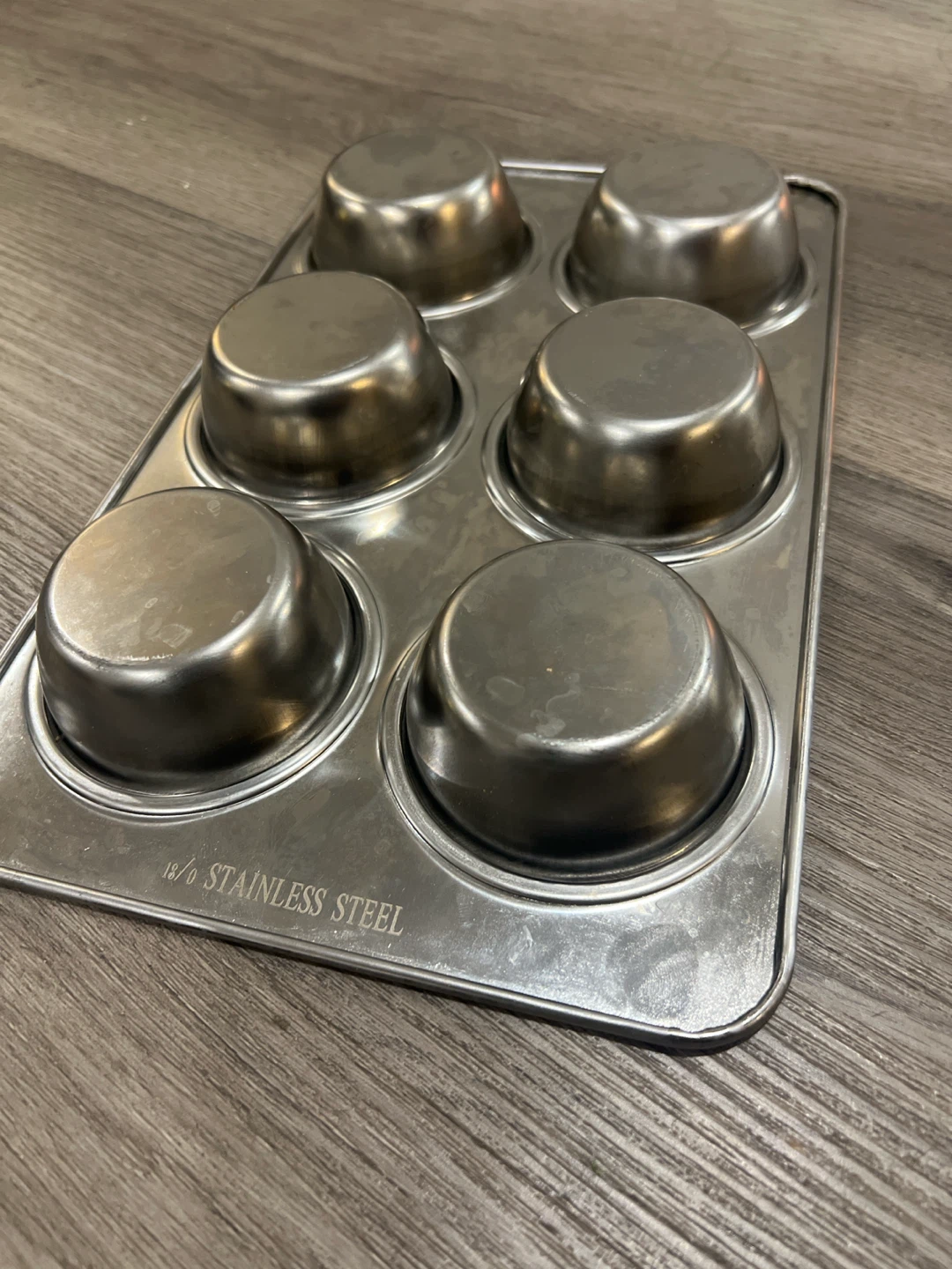 Stainless steel cup cakes tray - photo 2