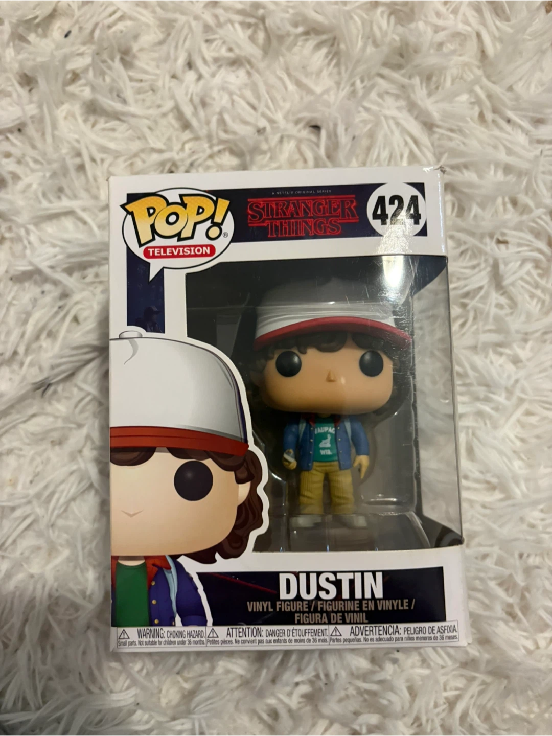 Stranger Things Dustin #424 Funko Pop! VAULTED