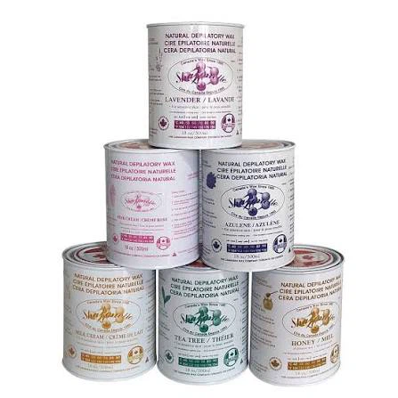 Sharazelle Double Wax Heater with Natural Depilatory Wax