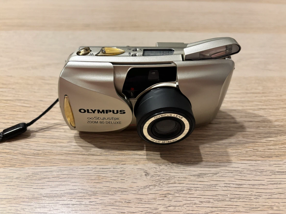 Olympus Stylus Epic Zoom 80 Deluxe Film Camera (Operation check) - photo 3