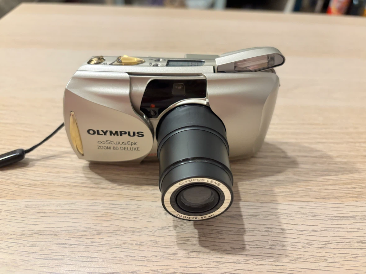 Olympus Stylus Epic Zoom 80 Deluxe Film Camera (Operation check) - photo 4