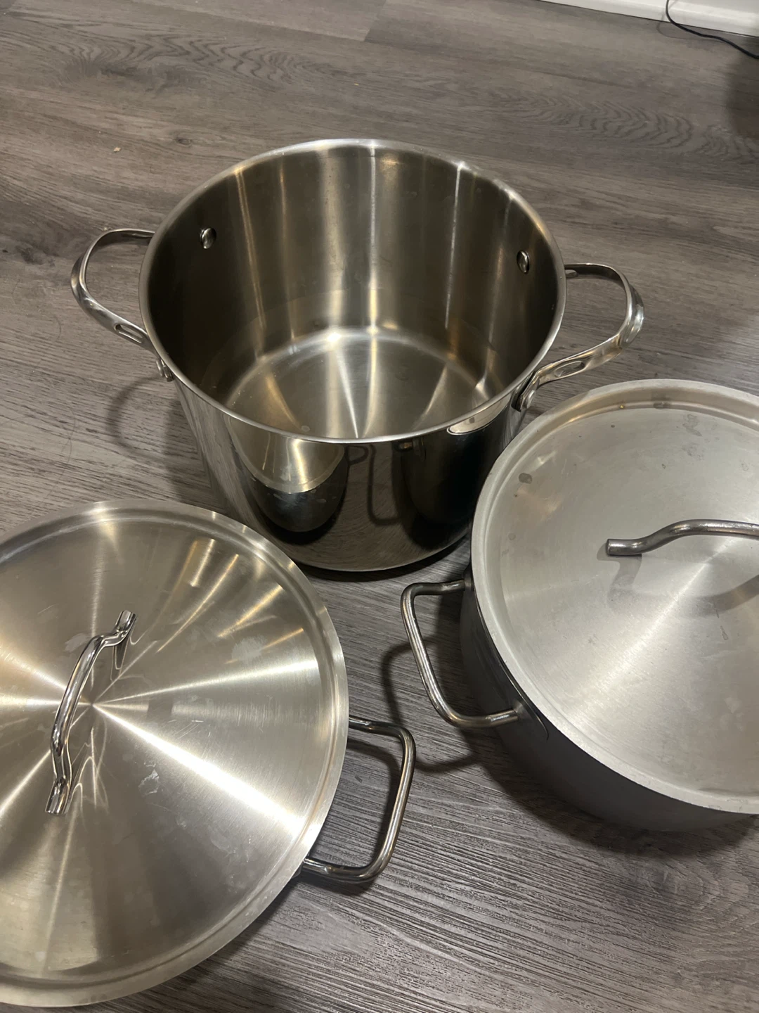 Stainless steel cookware set - dishwasher & oven safe - photo 2