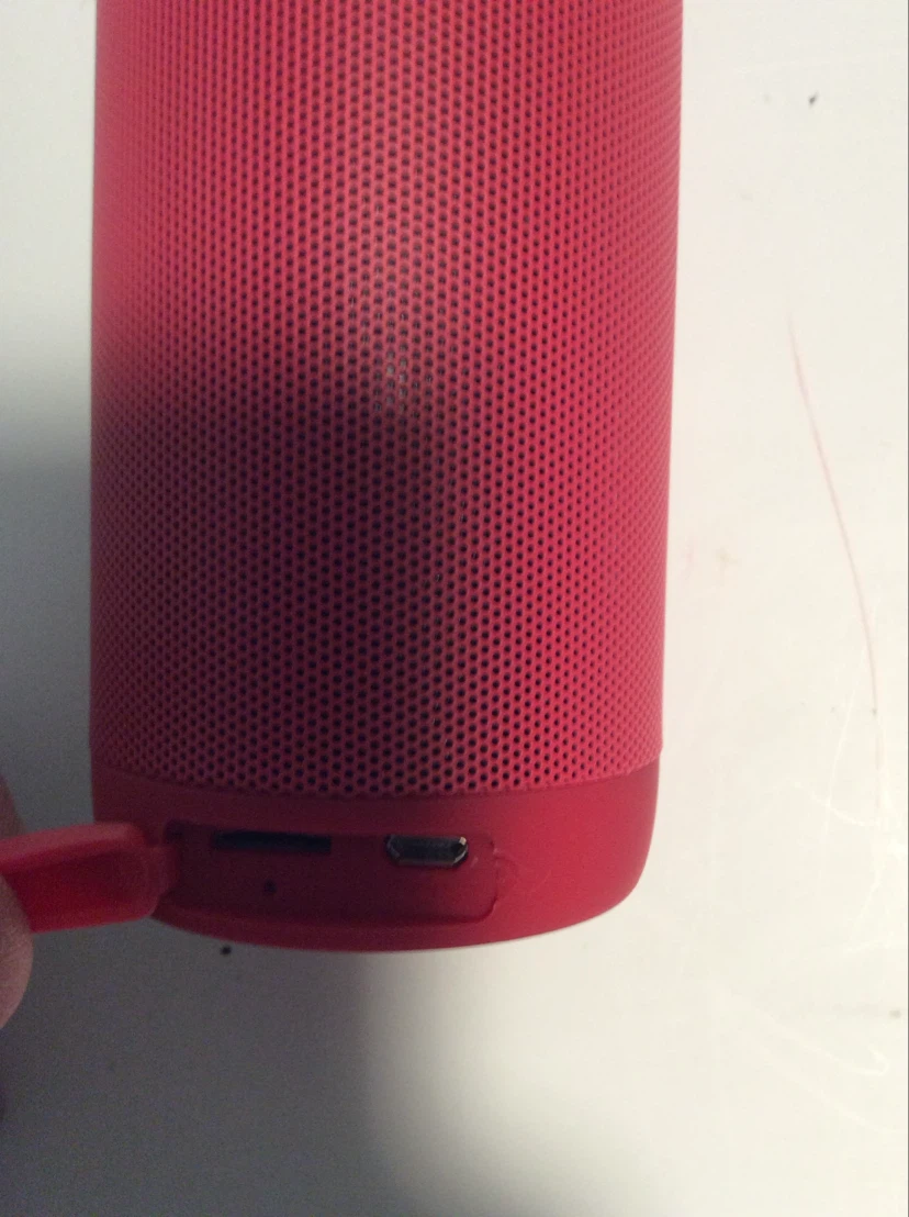Red Portable Bluetooth Speaker with TF Function - photo 5