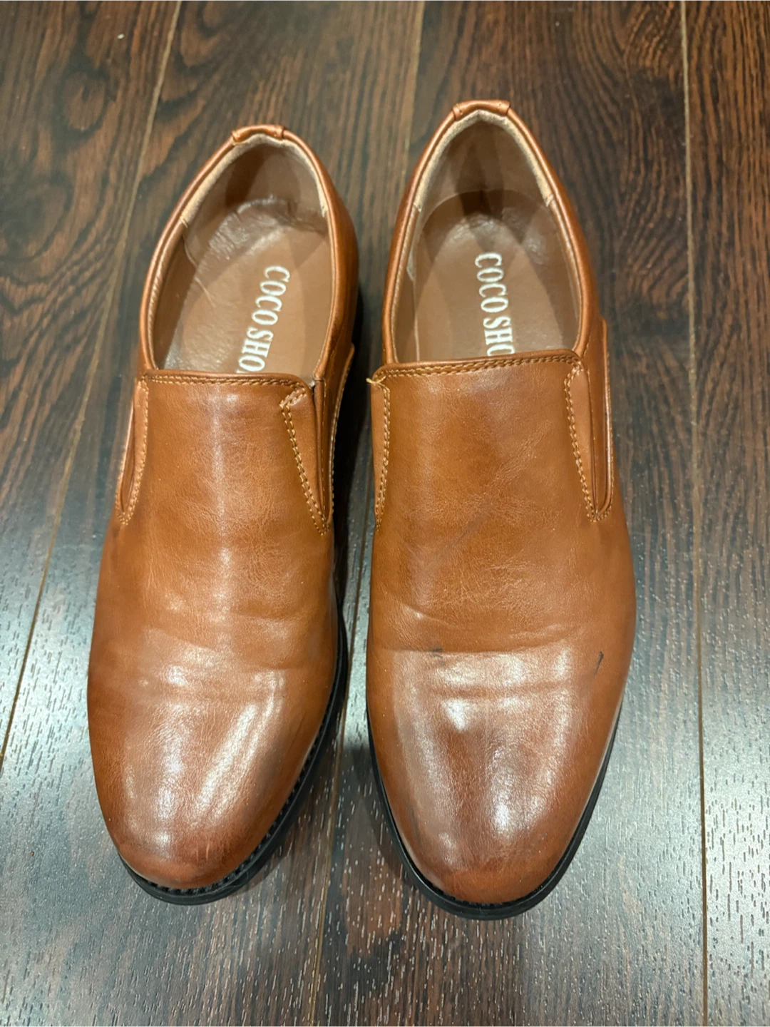 New COCO SHOES Brown Loafers Size 37