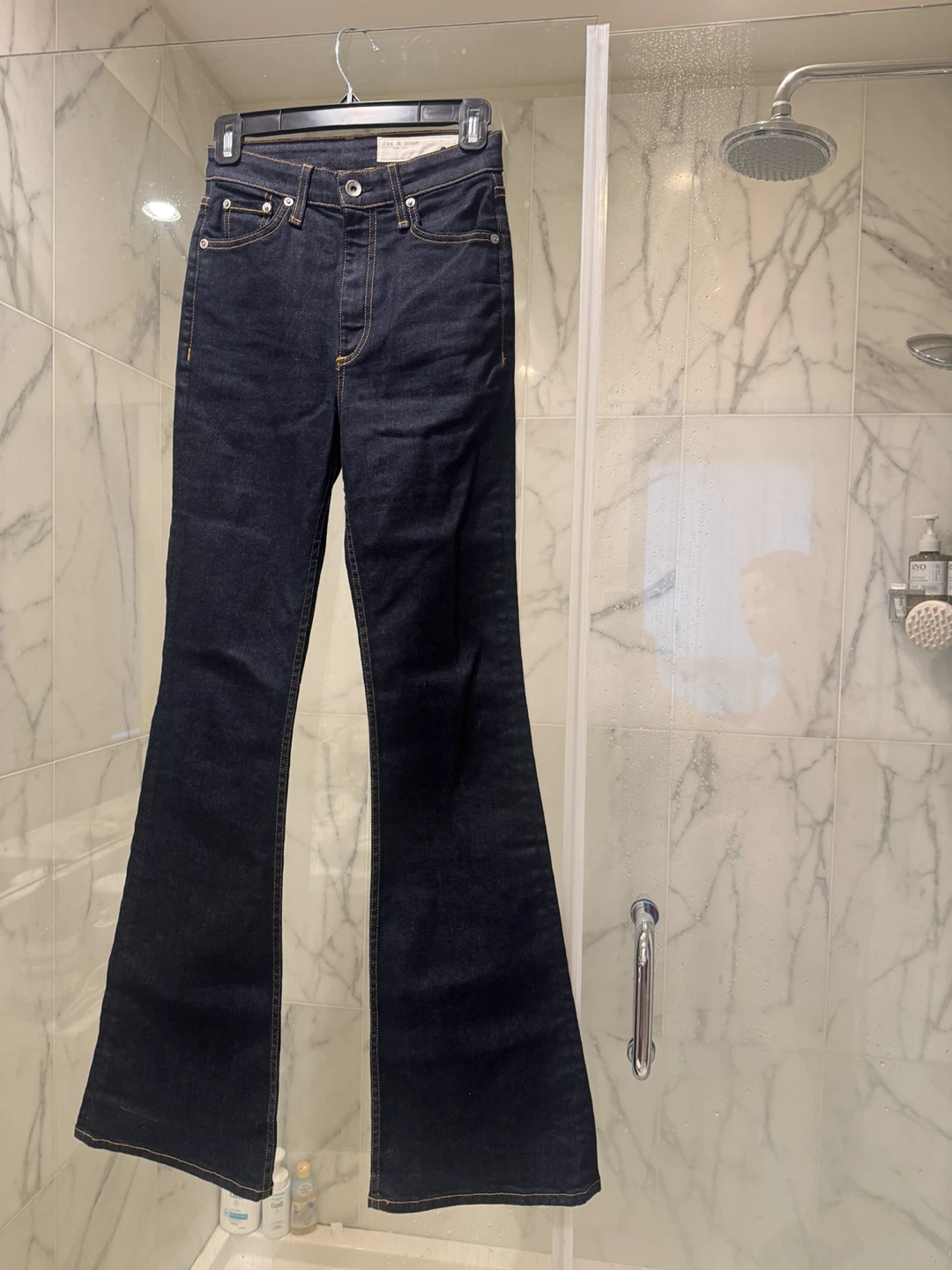 Rag & Bone dark wash flare jeans 24