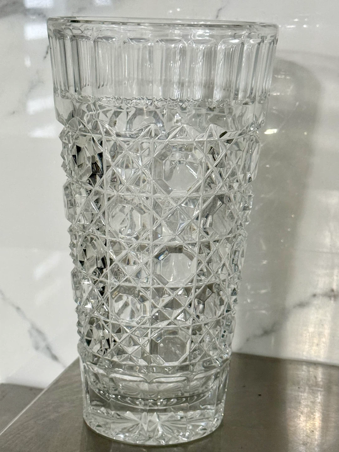 Stunning vintage crystal vase - photo 2