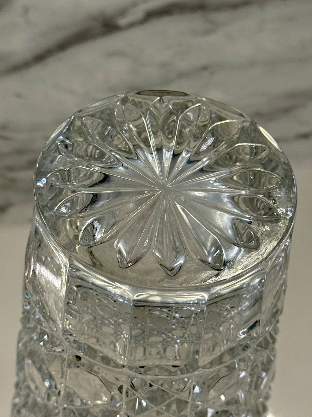 Stunning vintage crystal vase - photo 4