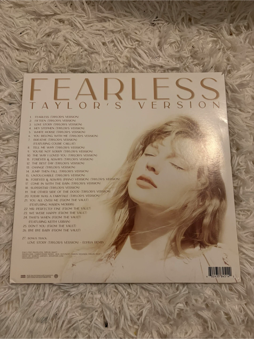 Taylor Swift Fearless (Taylor’s Version) Red Vinyl - photo 2