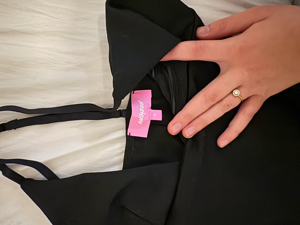 Edikted Black Halter Top - photo 3