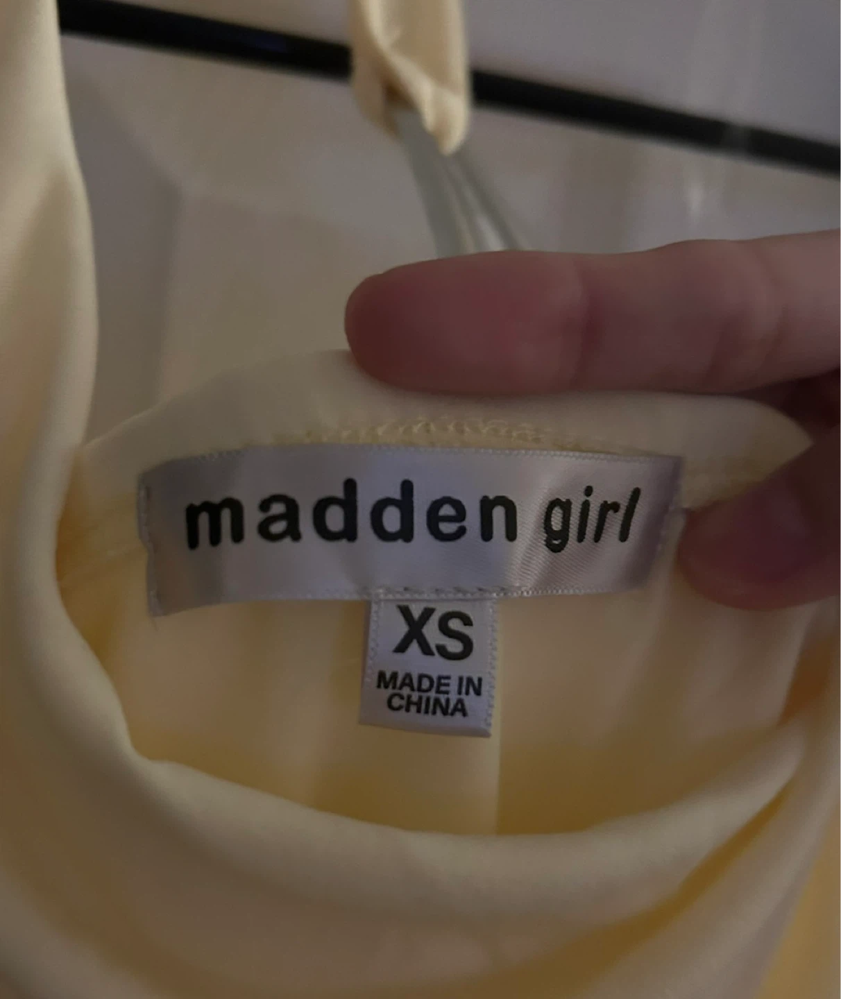Madden Girl Yellow Halter Dress - XS - photo 2